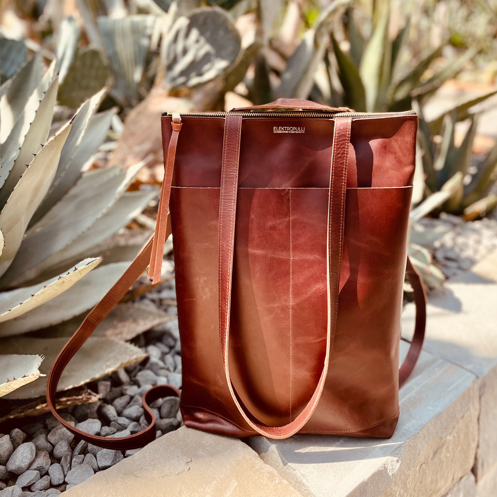 S A L E : BJARNE - Leder Rucksacktasche