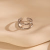Größenverstellbarer DOUBLE Ring