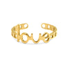 Größenverstellbarer Love Ring