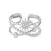 Größenverstellbarer Boho Ring
