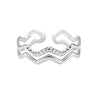 Größenverstellbarer BOHO Ring