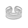 Größenverstellbarer BOHO Ring