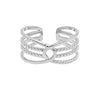 Größenverstellbarer BOHO Ring