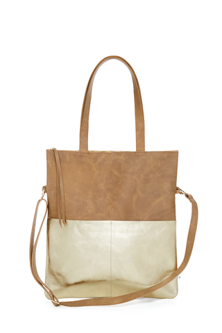 MARA - Grosser Leder Shopper