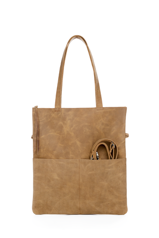 MARA - Grosser Leder Shopper