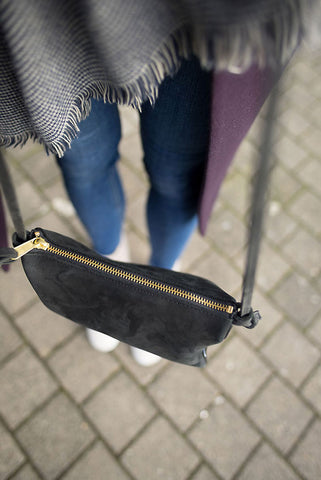 ELLA - Kleine Handtasche mit zwei Fächern