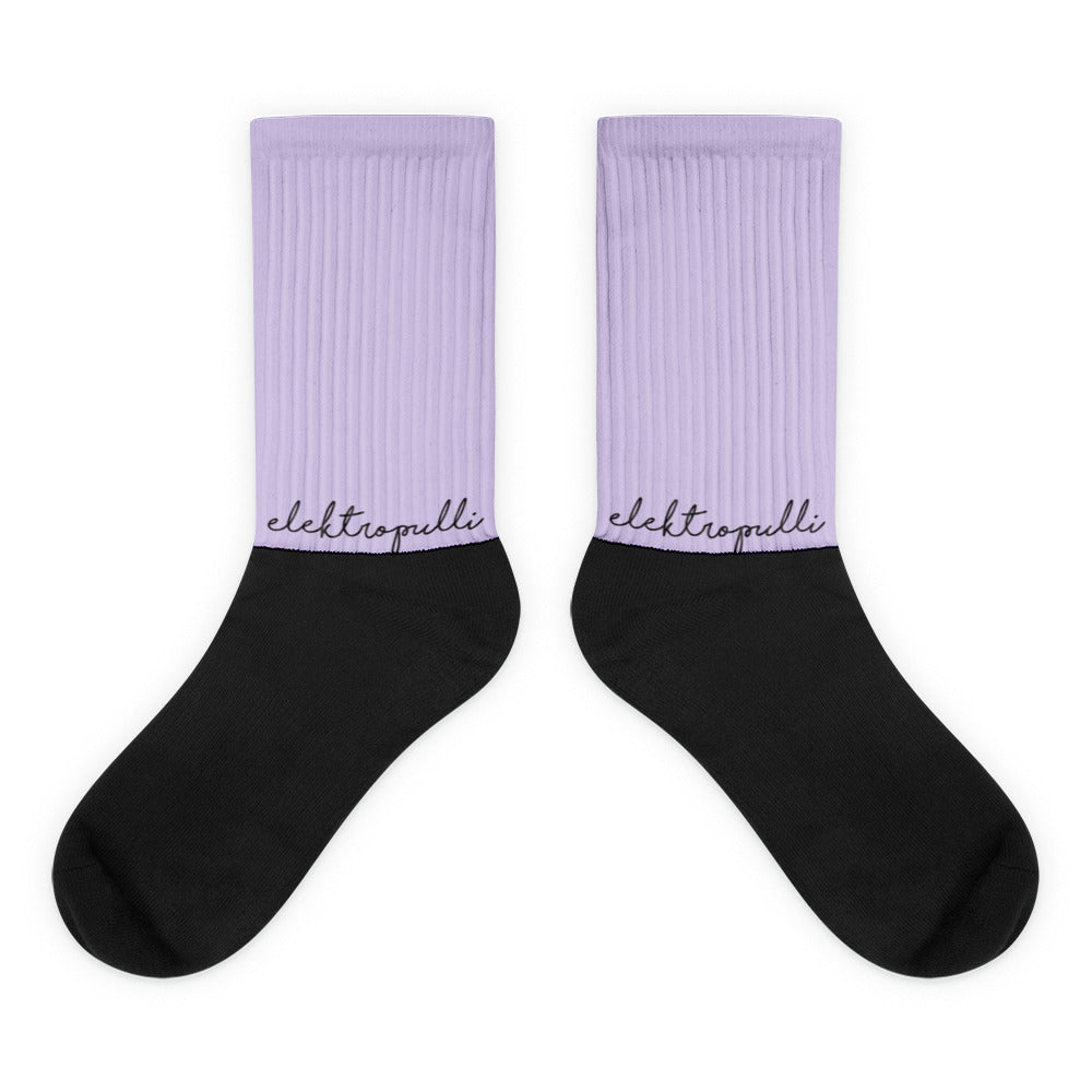 ELEKTROPULLI LILA Unisex Socken