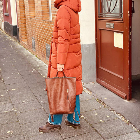 FRED - Leder Rucksack