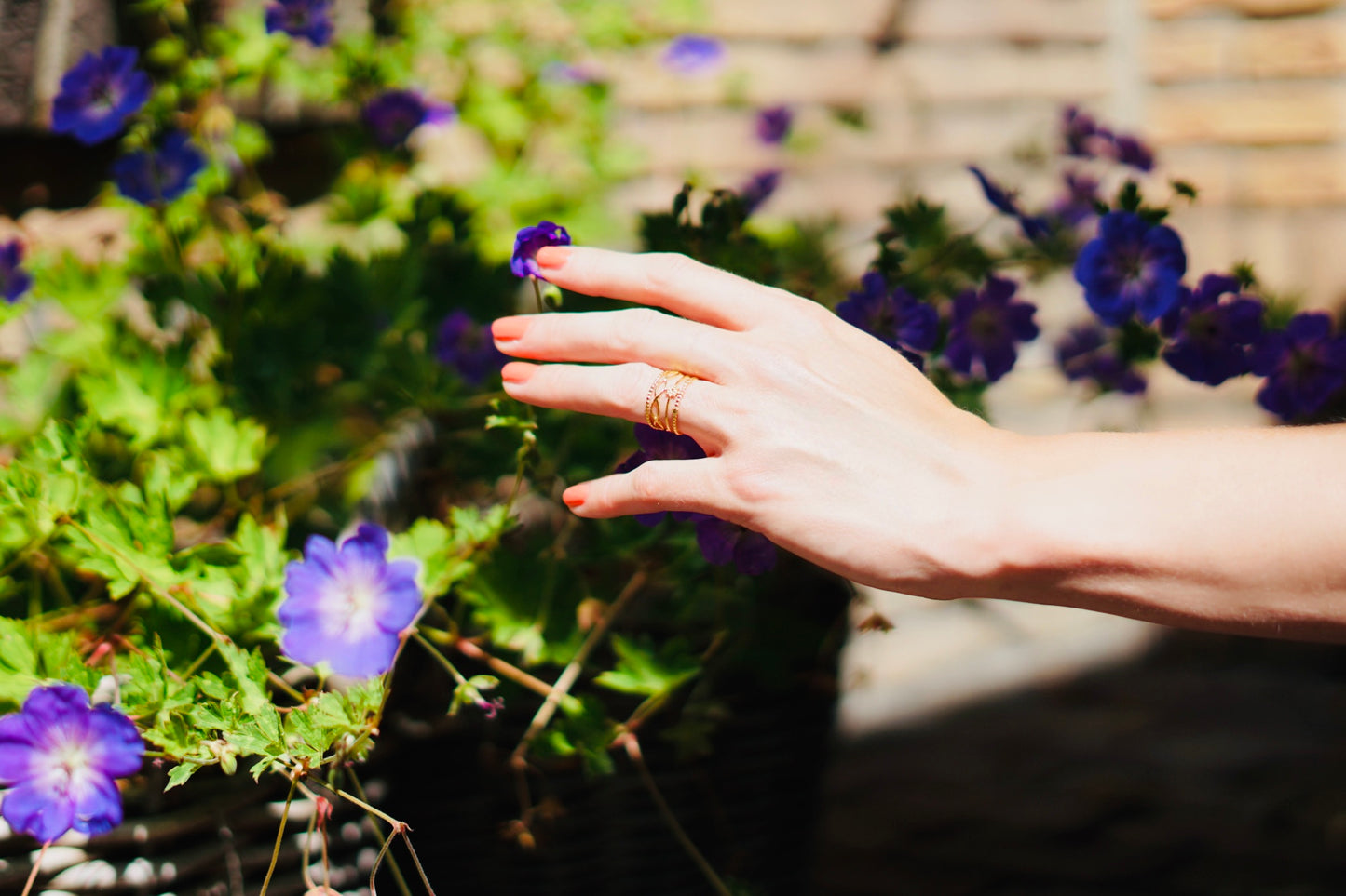 Größenverstellbarer Boho Ring