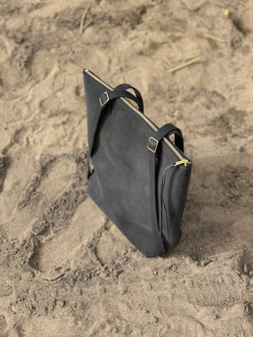 Quinn - Leder Rucksacktasche